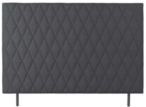 Sengegavl 160x135 cm - Mørkegråt hovedgærde med harlequin tern - Nordstrand Home