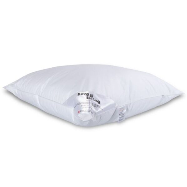 SoftFeel pude - Dunfiber hovedpude - Regulerbar pude - 60x63 cm - Allergivenlig pude - Borg Living