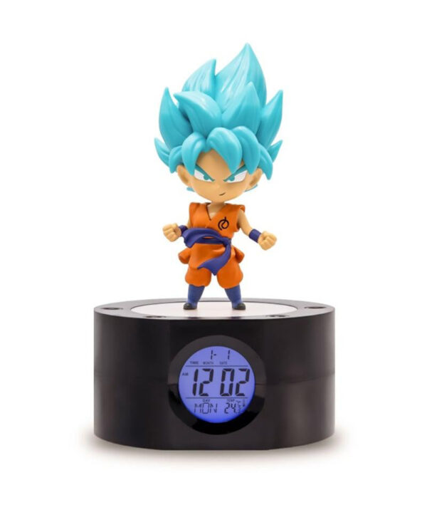 Teknofun Dragon Ball Super Vækkeur med Lys - 18cm - Goku