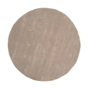 Tinted Liljehok uldtæppe Beige, Ø300 cm