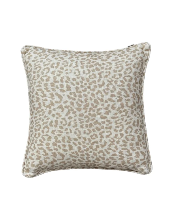 Tinted Norell pyntepude Leopard beige-off white, 50x50 cm