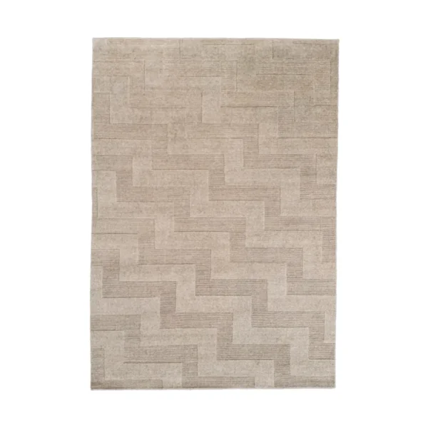 Tinted Valmont uldtæppe Beige-melange, 250x350 cm