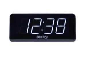 Vækkeur digital - Camry CR 1156, sort/grå LED