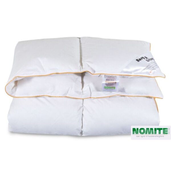 Vinterdyne 100% moskusdun - Fyldig og varm - 200x220 cm - Borg Living