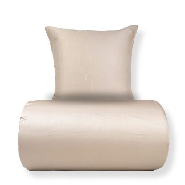 Bambus dobbelt sengetøj 200x220 cm - 100% bambus - Beige