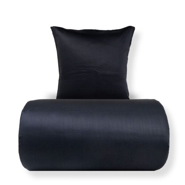 Bambus dobbelt sengetøj 240x220 cm - 100% bambus - Sort