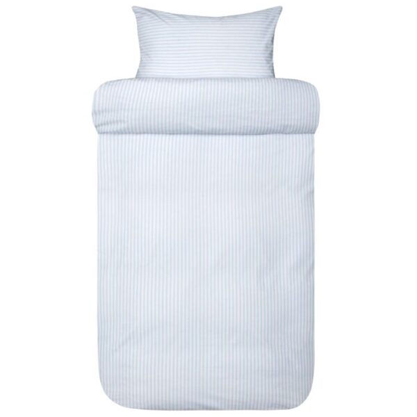 Dobbelt sengetøj 200x220 cm - 100% bomuld - Høie of Scandinavia - Tor Light Blue