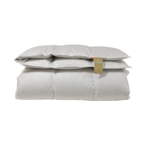 Edderdunsdyne - Helårsdyne med 100% edderdun og kashmir vår - 140x220 cm - Eksklusiv Dansk produceret dyne