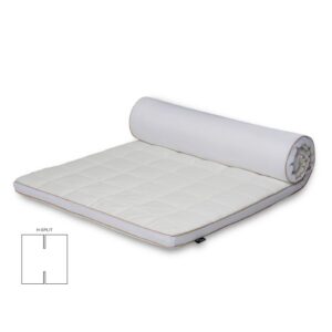 H-Split Topmadras - 180x200 cm 5 cm høj - NASA Memory Skum - Borg Living - Ergonomisk topmadras