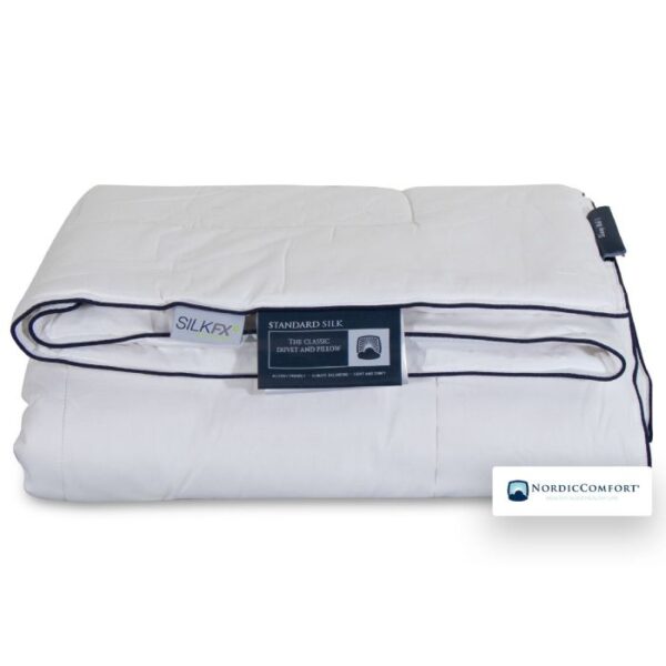 Helårs silkedyne - Varm helårsdyne - 100% mulberry silke fyld - Nordic Comfort dyne