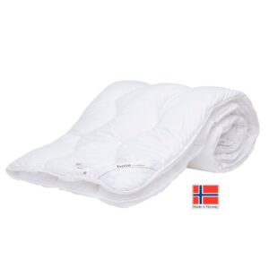 Helårsdyne - Blød fiberdyne - Tyk dyne med let & luftigt fiberfyld - 140x200 cm - Høie dyne Gemini