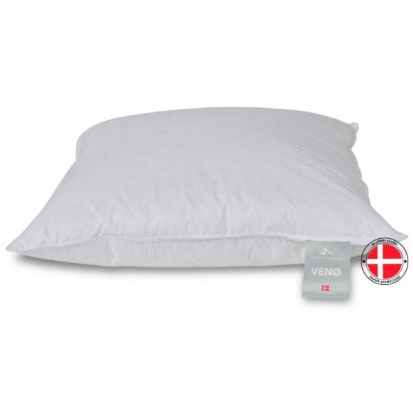 Hovedpude - Venø "Mellem" dunpude - 60x63 cm - 1 kammer - Quilts Of Denmark