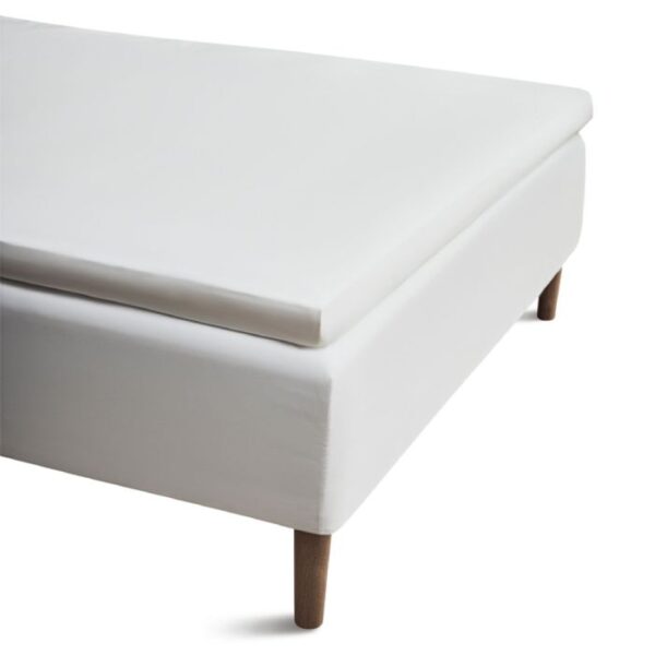 JUNA kuvertlagen 140x200 cm - 100% økologisk bomuld - Hvid Percale kuvertlagen
