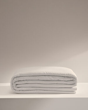 KAVE HOME Atra rullemadras - 70% dun og 30% fjer (til 80/90cm seng)