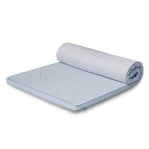 Kølende topmadras - 180x200 cm 5 cm høj - 5 zoner - Memoryskum topmadras - SLEEP TECH by Borg