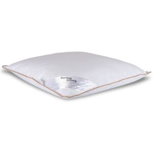Moskusdun hovedpude - Lav - 50x60 cm - 3 kamre hovedpude - Borg Living
