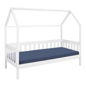 NORDIC LIVING COLLECTION Funky House juniorseng - hvid fyrretræ (90x200)