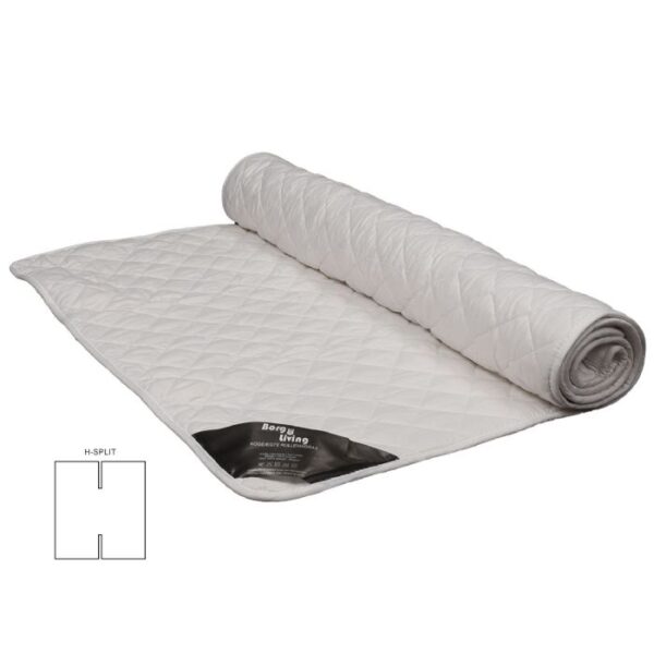Rullemadras H-Split - 180x210 cm - Kogeægte Bomuld - Borg Living