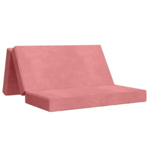 Samlebar Sofa Seng 120 x 67 x 45 cm Lyserød
