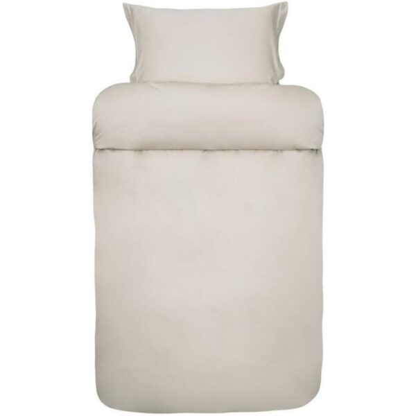Sengetøj 140x220 cm - 100% egyptisk bomuldssatin - Høie Of Scandinavia - Elegance Beige