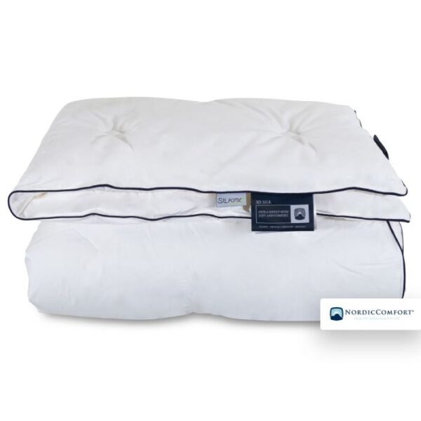Silkedyne - Fyldig helårsdyne - 140x220 cm - Nordic Comfort - Vaskbar silkedyne