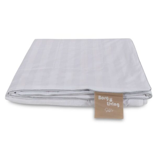 Sommer silkedyne - 100% Mulberry silkefyld - Temperaturregulerende sommerdyne fra Borg Living
