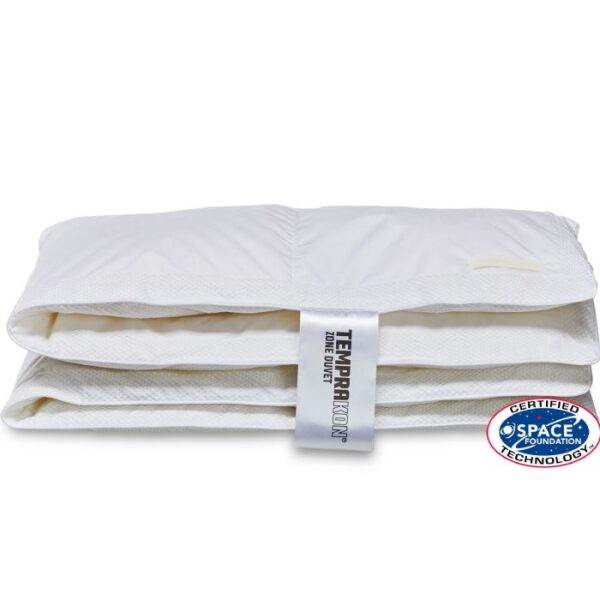 Temprakon babydyne - Helårs moskusdyne - Temperaturregulerende dyne - 70x100 cm - Temprakon Zone