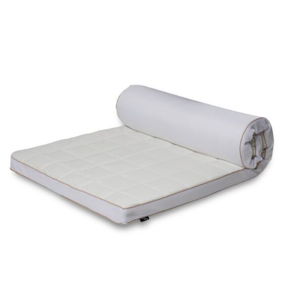 Topmadras 180x200 cm 8 cm høj - NASA Memoryskum - Ergonomisk topmadras - Borg Living trykaflastende madras