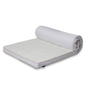 Topmadras 90x200 cm 8 cm høj - NASA Memoryskum - Ergonomisk topmadras - Borg Living trykaflastende madras