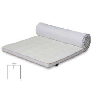 U-Split topmadras - 180x200 cm 5 cm høj - NASA Memoryskum - Ergonomisk topmadras - Borg Living