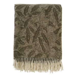 Uldplaid - 140x200 cm - Cashmere og merinould - Fruit Sage