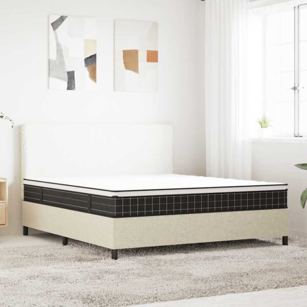 vidaXL springmadras med bonellfjedre 180x200 cm medium