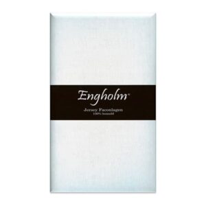 Engholm Textiles - , Jersey faconlagen, 120x200x45 cm, hvid