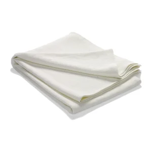 Etol Design Stripe sengetæppe stenvasket bomuld 180x260 Offwhite