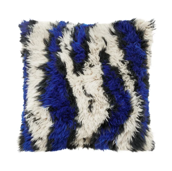 Hem Monster pude Medium 50x50 cm Ultramarine blue-off white