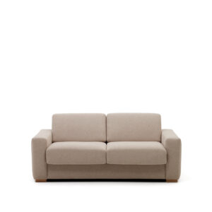 KAVE HOME Anley 4 pers. sovesofa - beige stof (244cm)