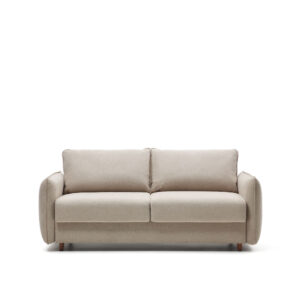 KAVE HOME Carlota 2 pers. sovesofa - beige chenille (140cm)