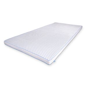 Kølende topmadras - 140x200 cm 5 cm høj - 5 zoner - Memoryskum topmadras - SLEEP TECH by Borg
