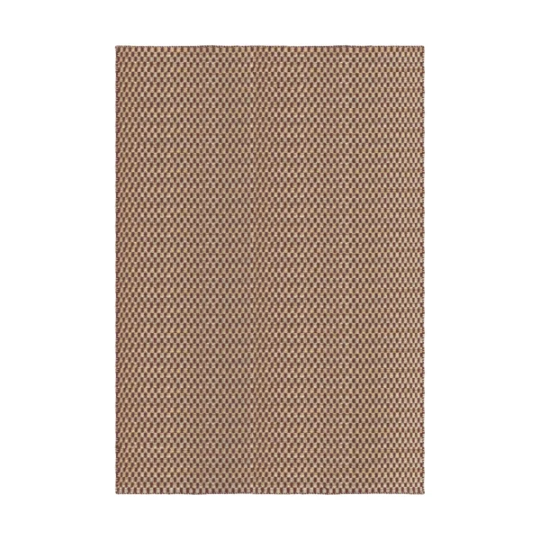 Layered Barley jutemåtte Burgundy, 140x200 cm