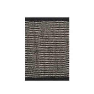 Linie Design Asko måtta Black, 140x200 cm