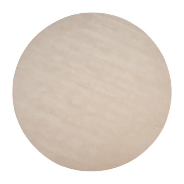 Linie Design Halo Cloud uldtæppe rundt Beige, Ø250 cm