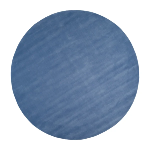 Linie Design Halo Cloud uldtæppe rundt Blue, Ø250 cm