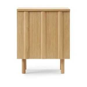 Normann Copenhagen Rib sengebord Oak, 52x42x40 cm
