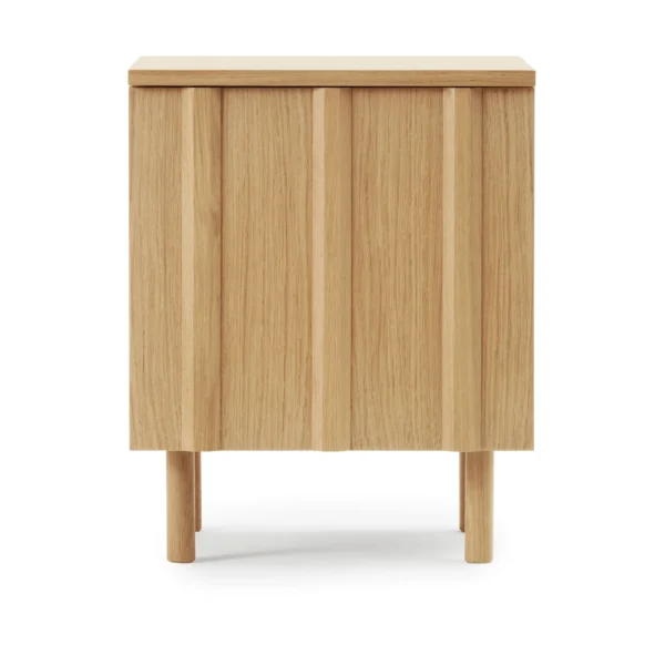 Normann Copenhagen Rib sengebord Oak, 52x42x40 cm