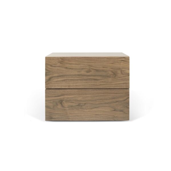 TEMAHOME Aurora Sengebord - Valnøddefinér - Brun - 60 cm