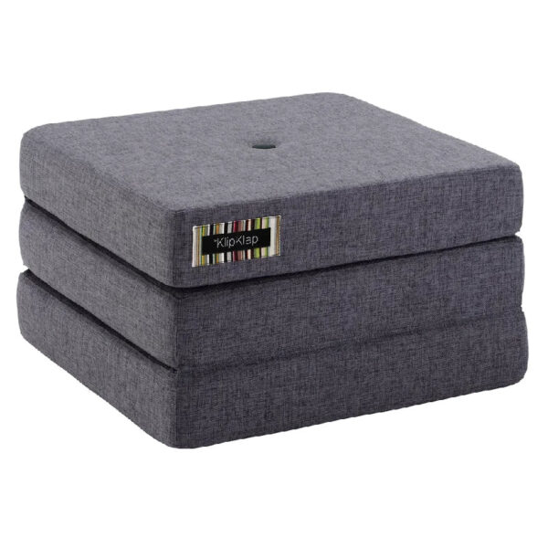 by Klipklap 3 Fold Single - Blue Grey w. Grey