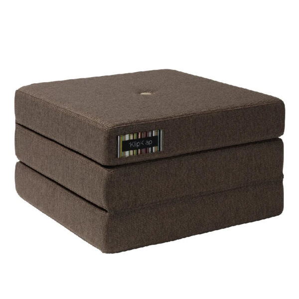 by Klipklap 3 Fold Single - Brown w. Sand