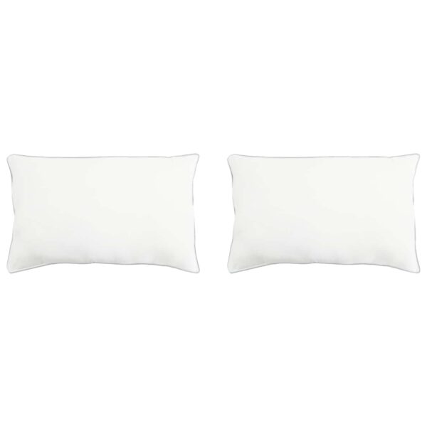 vidaXL Hovedpude 2 stk. 60 x 70 cm Bambusfiber Hvid