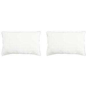 vidaXL Hovedpude 2 stk. 70 x 90 cm Bambusfiber Hvid