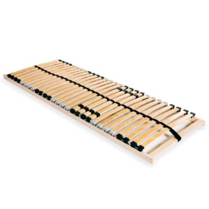 vidaXL lamelbund til seng med 28 lameller 7 zoner 80 x 200 cm